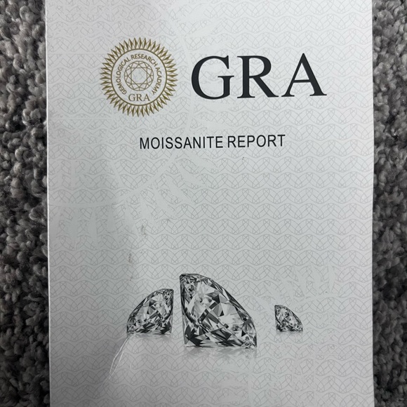 Stunning😍14K Solid Yellow Gold Pear Shape Moisannite ring. 4 Carat. - Picture 5 of 7